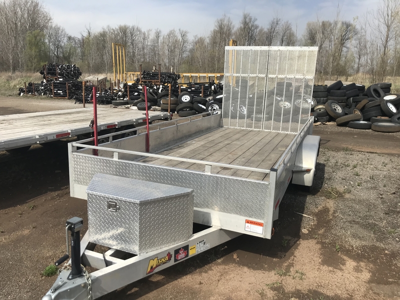 Cargo, Utility Trailers  2024 Miska 16' Aluminum Landscape Trailer Photo